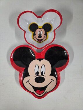 Mickey Mouse Disney Trudeaus Plastic Bowl and Dish
